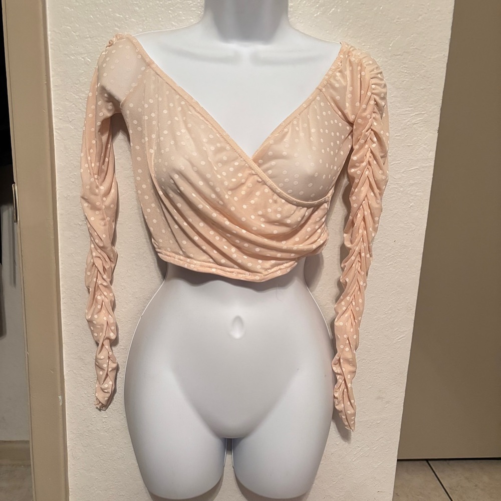PrettyLittleThing Ruched Blouse